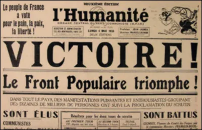 Qu'est-ce que le « Front populaire » en France ?