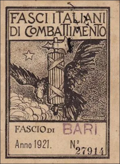 Quel est le nom du parti fondé par Mussolini ?