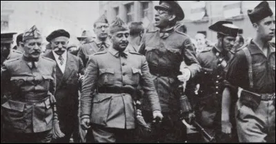 Quel pays connaît une guerre civile de 1936 à 1939 ?