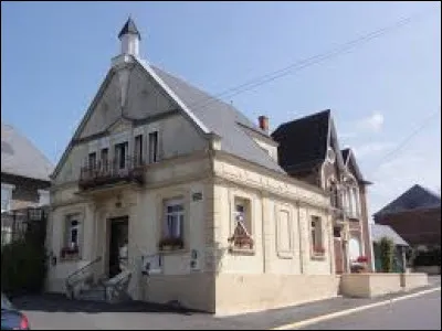Village de l'aire d'attraction Saint-Quentinoise, Nauroy se situe ...