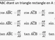 Quiz Maths 3e (Trigonomtrie) 2024-1