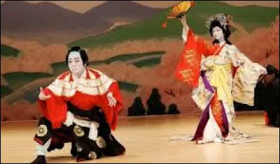 Quel est le nom de la forme épique du théâtre japonais traditionnel ?