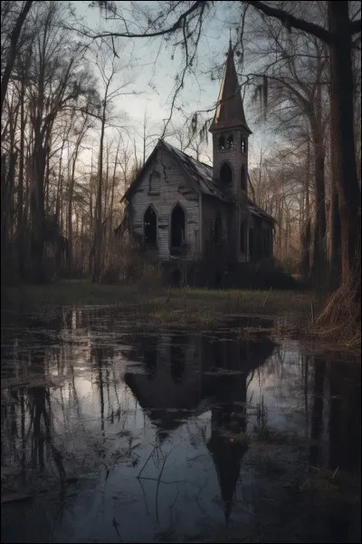 Un jour, tu te promènes dans les bois et tu tombes sur un vieux bâtiment en ruine. Que fais-tu ?