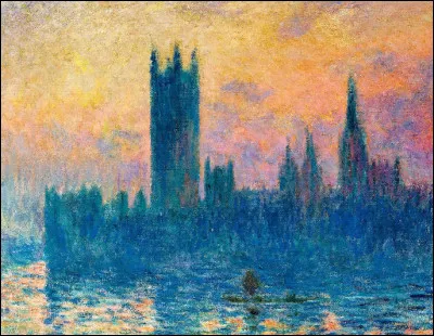 Qui a peint ce tableau, "Le Parlement, coucher de soleil" ?