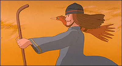 D’apr&egrave;s la l&eacute;gende a la fin du film on d&eacute;couvre qui, apr&egrave;s 1000 ans de t&eacute;n&egrave;bres, v&ecirc;tu de bleu descend du firmament et marche sur les champs tapiss&eacute;s d’or ?