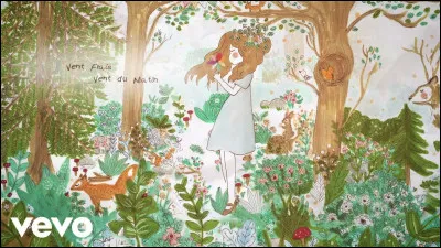 Dans la célèbre comptine "Vent frais, vent du matin", au sommet de quoi ce dernier souffle-t-il ?