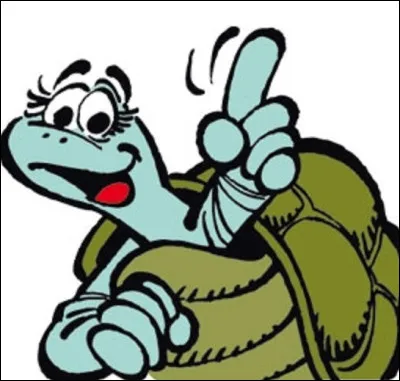 Dans quelle BD peut-on voir cette tortue nommée Caroline ?