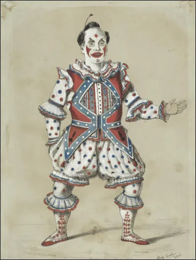 Quelle figure de clown a fait ses débuts dans le cirque anglais au 19e siècle, influençant les clowns modernes ?