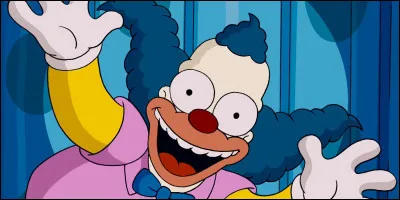 Quel célèbre clown de la série télévisée "Les Simpson" est une parodie du show-business américain ?