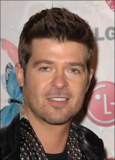 Quelle uvre musicale de Robin Thicke a été jugée pour plagiat ?
