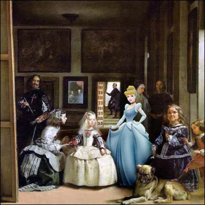 Voici "Les Ménines" de Diego Velázquez. Quelle princesse Disney s'est invitée sur la toile pour poser ?