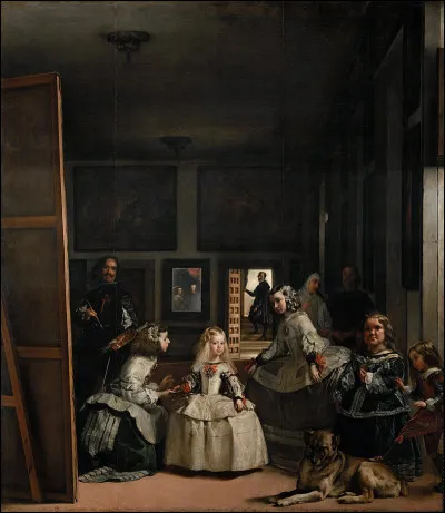 Quel peintre réalise ce fameux tableau où il s'intègre dans la composition un reflet sur le miroir ?