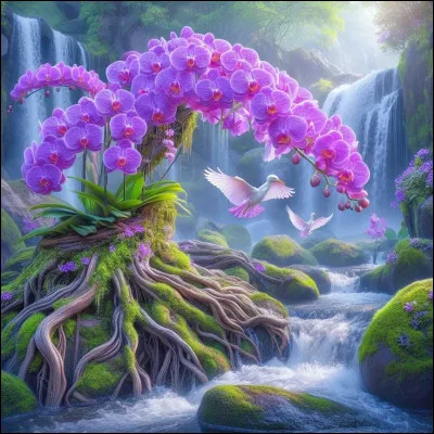 Quelles fleurs peut-on admirer sur cette image ?