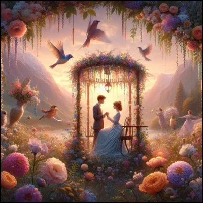 Quel est ce Kiosque, situé à Valence, qui inspira un célèbre illustrateur dont nous connaissons tous les dessins romantiques, et qui porte son nom ?