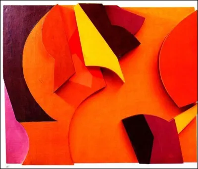 Qui a peint "Composition abstraite" ?