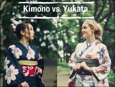 Quelle est la différence entre un kimono et un yukata ?
