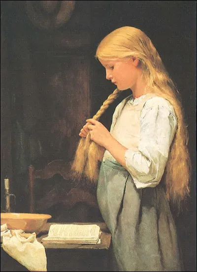 Qui a peint "La Jeune Fille aux tresses" ?