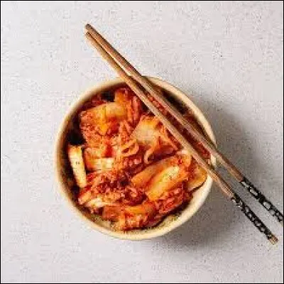 Le kimchi est une spécialité japonaise. Vrai ou faux ?
