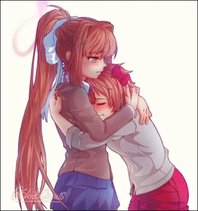 Quel est le sens du poème de Sayori "Bottles/bouteilles" ?