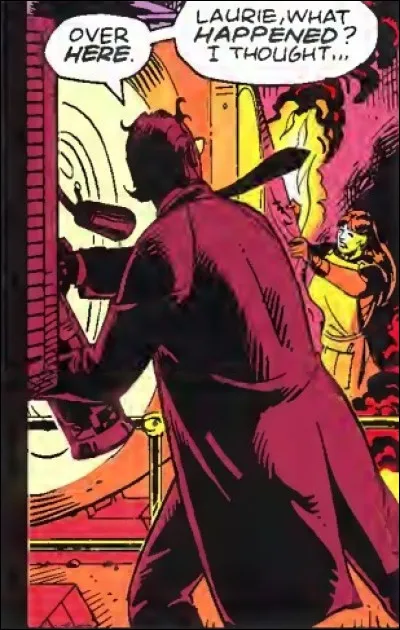 (chap.7) Que fait Laurie lorsque Dan lui montre son vaisseau Archi ?