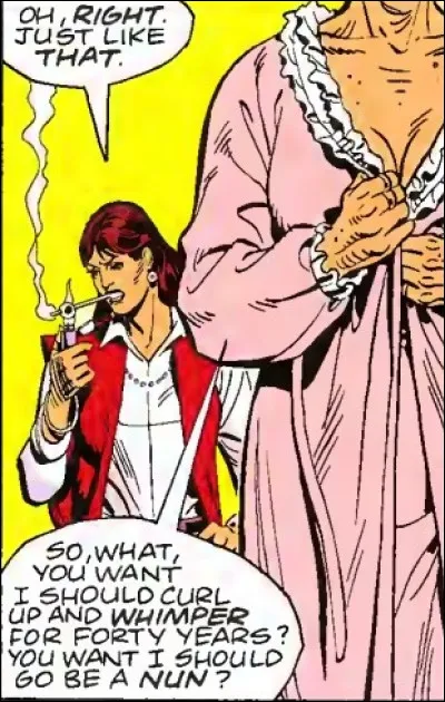 (chap.2) Durant les funérailles du Comédien, quel souvenir trouble Laurie ?