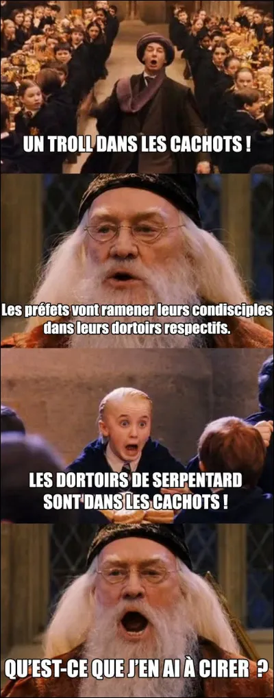 Le professeur Lupin est ******, donc il est fatigué après chaque pleine lune (il dort).