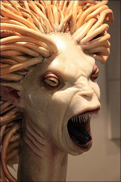 Harry Potter a eu droit à un combat contre cet animal, possédant une queue verte ; il pétrifie les gens s'ils l'ont vu indirectement et les tue s'ils l'ont regardé dans les yeux.