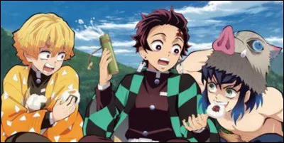 Qui sont les deux amis de Tanjiro ?