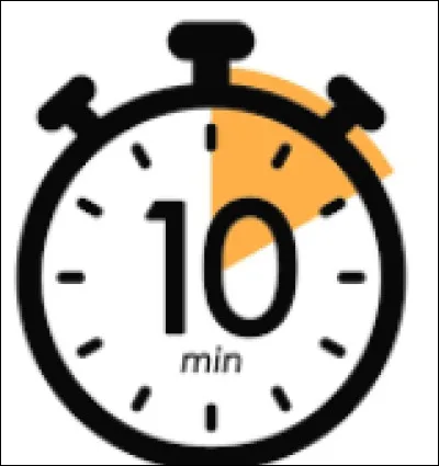 Ça fait dix minutes...