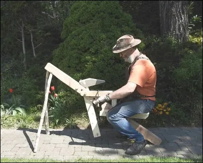 Quelle est cette sorte d'étau en menuiserie ?