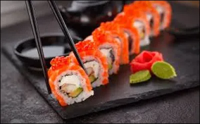Quel pays est connu pour le sushi ?