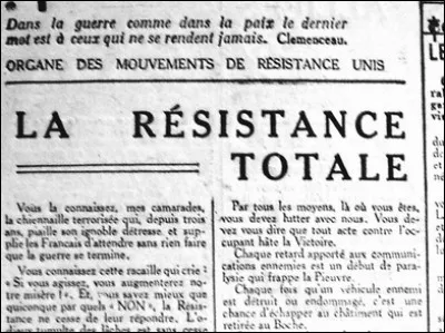 Quel mouvement de résistance a été créé par Henri Frenay en 1941 ?