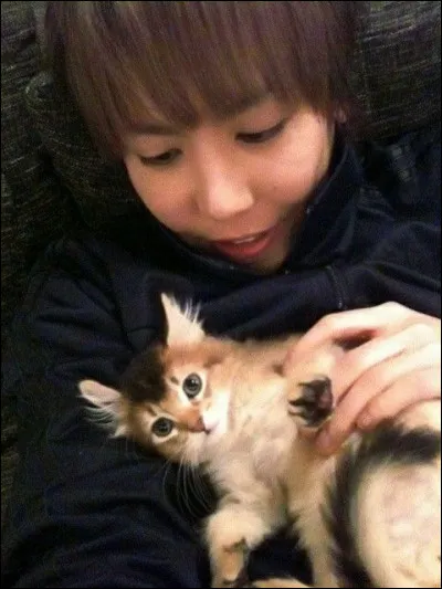 Comment s'appelle son chat ?