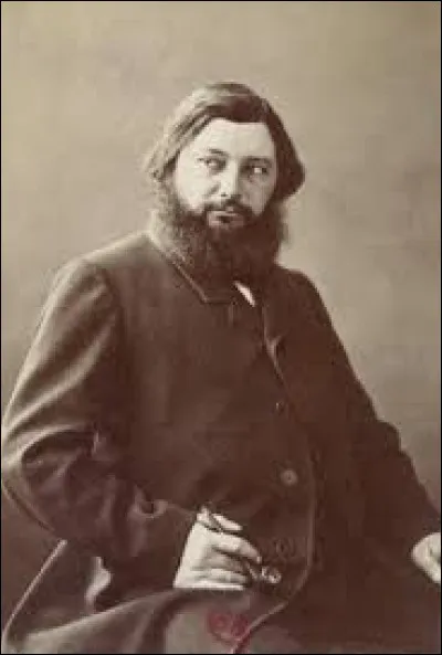 Cet homme est un célèbre peintre français, on lui doit "Un enterrement à Ornans". Qui est-ce ?