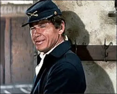 Dans « Tonnerre apache », un film tourné par Joseph M. Newman et sorti en 1961, quel type de personnage est joué par Charles Bronson ?