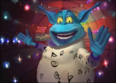 B - Dans le jeu télévisé "Le Bigdil", quel était le prénom de l'extraterrestre bleu qui accompagnait Vincent Lagaf' ?