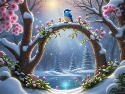 Quel est cet oiseau qui résiste à l'hiver ?