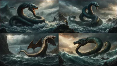 Dans la mythologie nordique, comment se nomme le serpent qui entoure Midgard, le monde des hommes ?