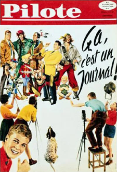 Quelle BD apparait pour la première fois dans le magazine ''Pilote'' en 1959 ?