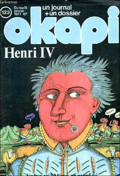 Quel petit personnage faisait partie du journal ''Okapi'' à sa lancée en 1971 ?
