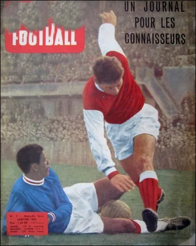 Quel magazine consacré au football fut édité de 1958 à 1979 ?