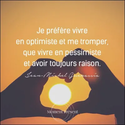 Es-tu d'accord avec la phrase sur l'image ?