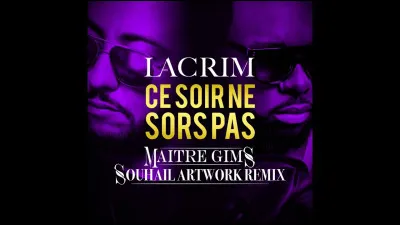 Complète les paroles de "Ce soir ne sors pas" (Ft. Lacrim) : 
"Ce soir, ne sors pas, c'est trop mal fréquenté
Les boîtes sont blindées de...".