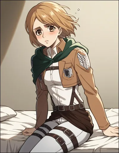 P : Petra Ral (L'Attaque des Titans)
Elle est chargée de surveiller quel personnage ?