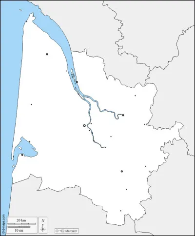 Lequel de ces d&eacute;partements n'est pas limitrophe de celui de la Gironde ?