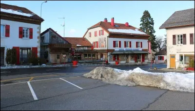 Cet hôtel est partagé entre deux pays, car il est situé sur une frontière. Il est donc micronation depuis 1958. Charles de Gaulle a été fait citoyen d'honneur lors de sa visite. Sur quelle frontière se situe cet hôtel ?