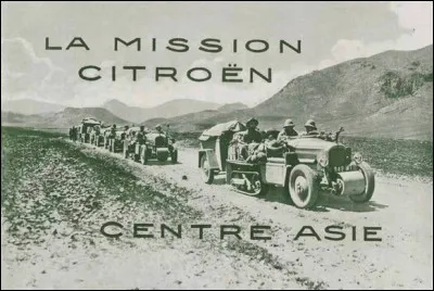Comment se nomme cette expédition organisée par Citroën en 1931 ?