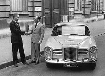 Qui est le concepteur de la fameuse Facel Vega dans les années 60 ?