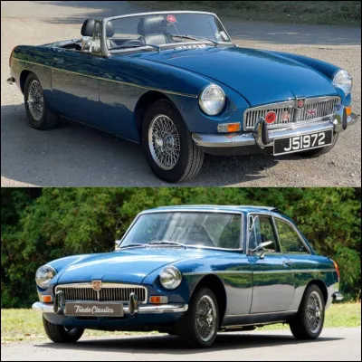 Un classique au Royaume-Uni et fabriquée en grand nombre, elle était une petite voiture sportive, abordable et légère. On la voit ici sous forme de roadster et GT. Sa production dure de 1962 à 1980. Elle est la concurrente des Morgan, Triumph et Austin-Healey. Quel est son nom ?