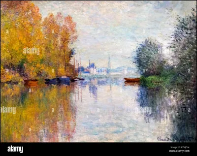 Qui a peint "Automne sur la Seine - Argenteuil" ?